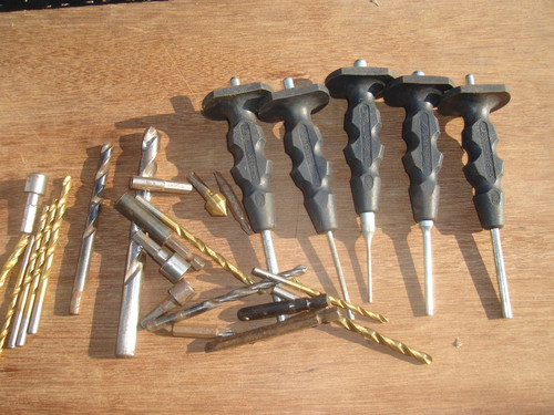 Shed clearance drill bits - drill,