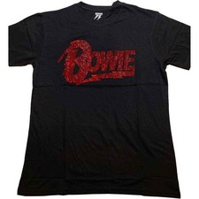 David Bowie T Shirt Diamante