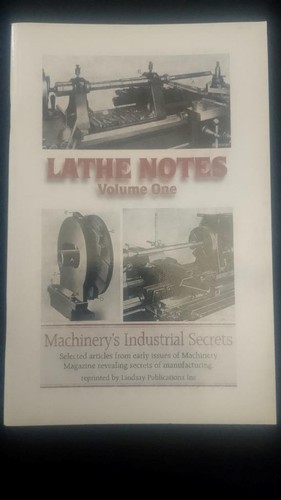 Lathe notes vol machinery - lathe,