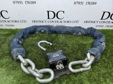 Squire SS100S Stronghold Padlock w/ TC22/5 Hardened Alloy Chain X4 Keys