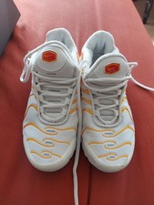 Nike TN Youth Trainers Uk4 Orange & White Code: FN 3857-100 Vguc