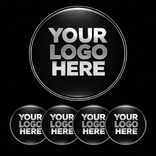 Your logo brand stickers - your,
