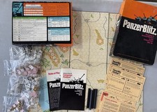 Vintage AVALON HILL boxed PANZER BLITZ Slipcase Version 1970 War Game Complete