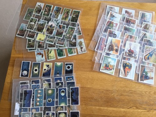 Sets cigarette cards - of,