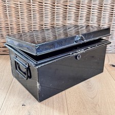 Vintage Deeds Box Metal