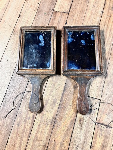Vintage wooden hairdressers - wooden,