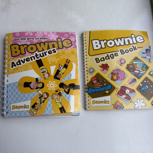 Girlguiding brownie badge book - badge,