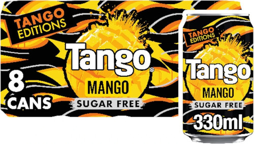 Tango mango sugar free 330ml - mango,