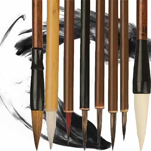 Chinese calligraphy brush set - calligraphy,