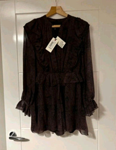 Ted baker black - chiffon, dress