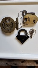 3 Antique & Vintage Padlocks (