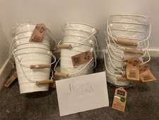 Metal Garden Flower Pot Bundle