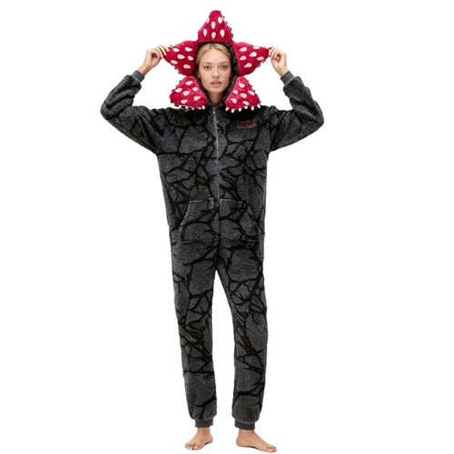 Demogorgon hooded fleece lined - demogorgon,