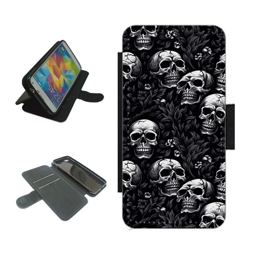 Skull pattern phone - pattern, case