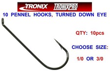 10 TRONIX PENNEL HOOKS FOR SEA