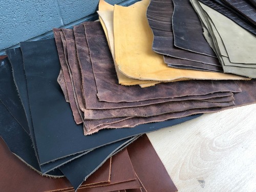 Leather sheets ft - sq,
