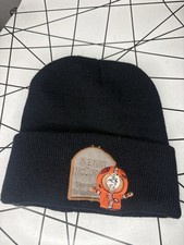 South Park Kenny memorial Black Beanie Hat  2000 Vintage
