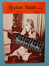 "Nylon Flash" Magazine ~ No.33 ~ 1970's ~ Vintage Glamour Magazine