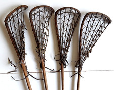 VINTAGE Lacrosse STICKS (4)