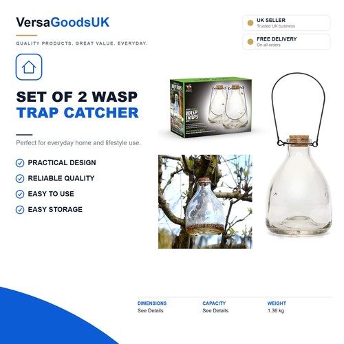 Set wasp trap catcher - set,