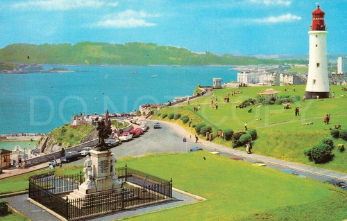 Plymouth vintage postcard 1971 - vintage,