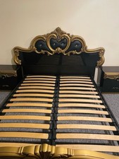 LUXURY ITALIAN HIGH GLOSS BEDROOM SET + 6 DOORS WARDROBE