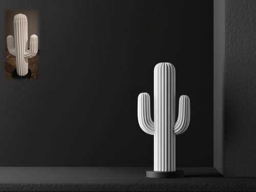 Cactus ornament modern - ornament,