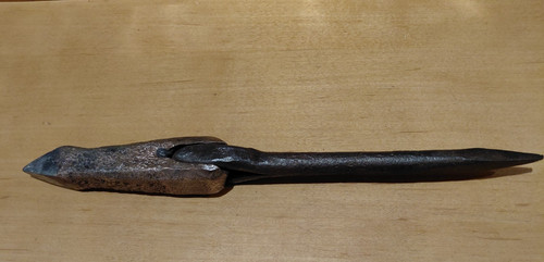 Antique hand forged solid - antique,
