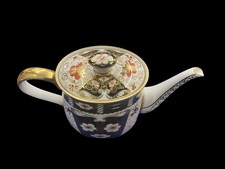 Royal Crown Derby 2451 Pattern TeaPot With Lid ( LID WITH HAIRLINE HENCE PRICE)