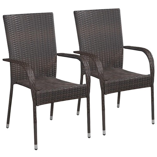 2pcs outdoor poly - 2pcs, rattan