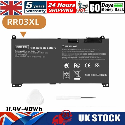 Battery rr03xl for probook - for, hp