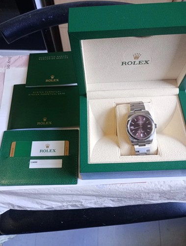 Rolex oyster perpetual red - oyster,