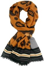 Tan Scarf Ladies Leopard
