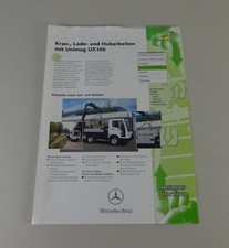 Brochure Mercedes-Benz Unimog