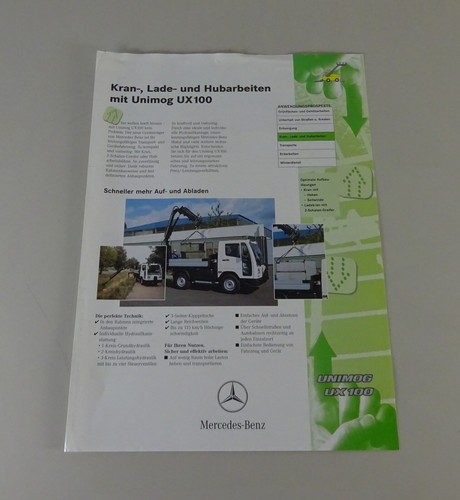 Brochure mercedes benz unimog - brochure,