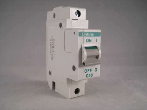 Crabtree polestar mcb - 40, amp