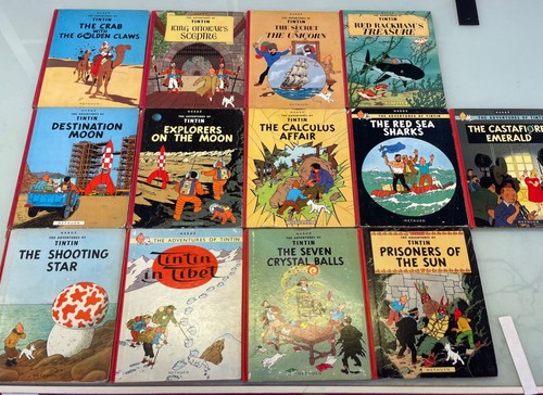 Collection tintin books - tintin,