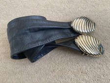 Genuine Leather black Womens