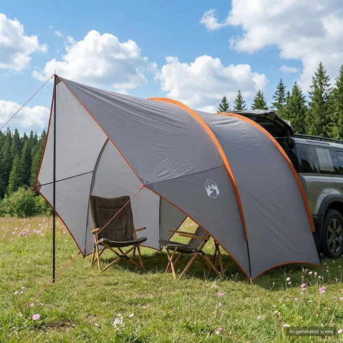 Walplus grey orange tailgate - walplus,