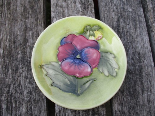 Moorcroft pansy yellow - moorcroft,