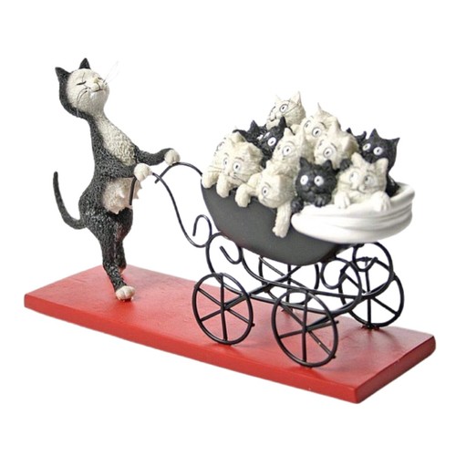 Proud funny cat statue - funny,