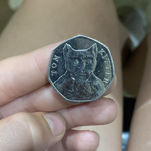 2017 tom kitten 50p - coin,
