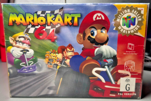 Mario kart nintendo - mario, n64