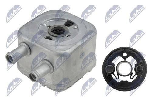 Aluminium engine oil cooler - engine,