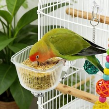 Transparent Bird Cage Bowl