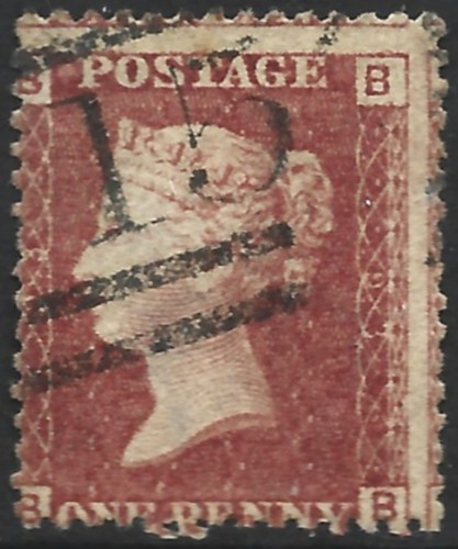 1864 43 1d penny - qv,
