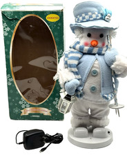 Fiber Optic Snowman 16"