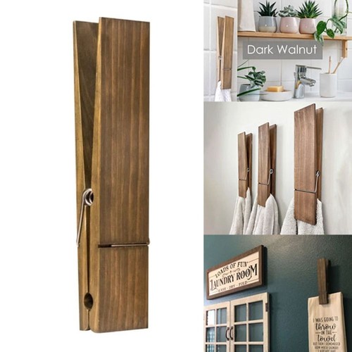 Bathroom hook giant clothespin - bathroom,