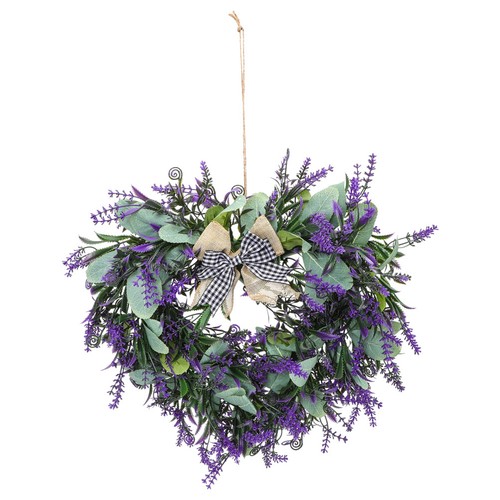 Reusable lavender heart - reusable,