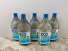 5x Ecover Washing Up Liquid, Washing Up Soap, Tough on Grease and Grime, Fresh